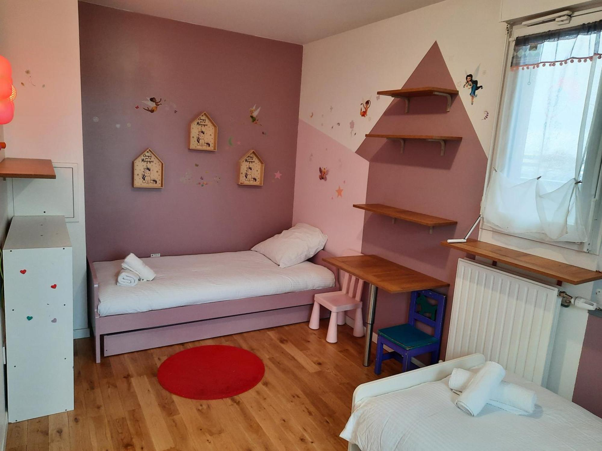Magnifique Appartement Avec Terrasse Et Parking, 8 Personnes Nanterre Luaran gambar