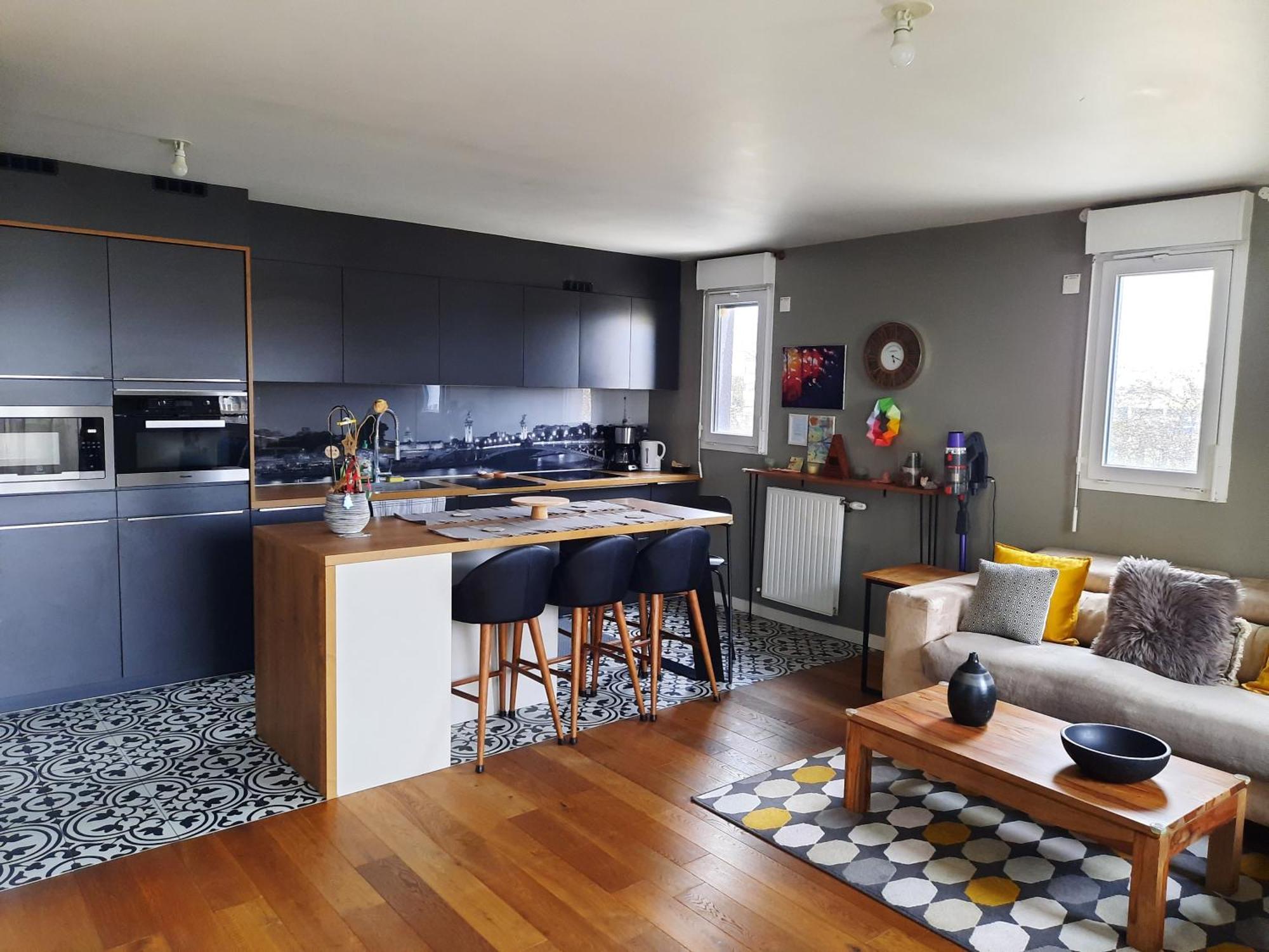 Magnifique Appartement Avec Terrasse Et Parking, 8 Personnes Nanterre Luaran gambar